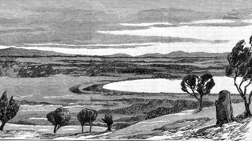 etching of wetlands